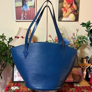 Louis Vuitton S. Jaques Blue Epi